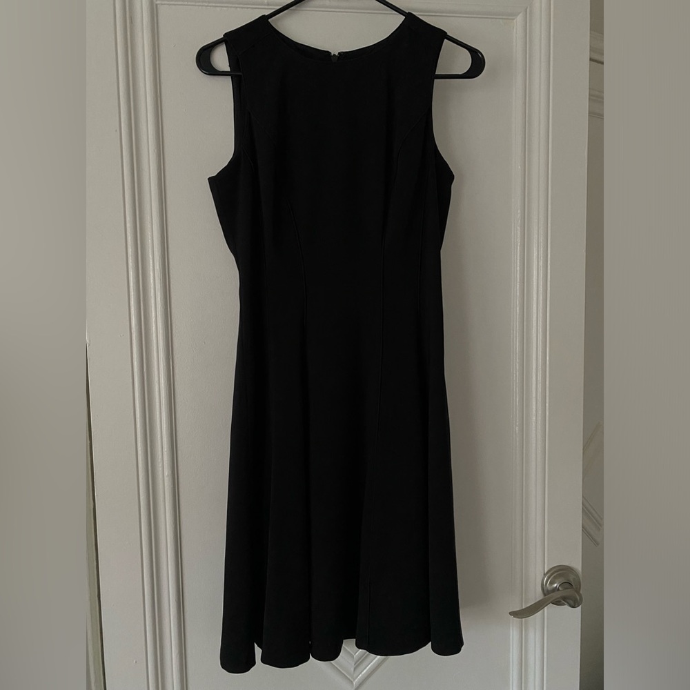 Perfect little black dress by White House Black Market size 2 midi length